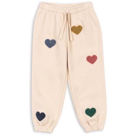 Konges Sløjd Multi Heart Lou Terry Sweat Pants Ocs