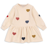 Konges Sløjd Multi Heart Lou Terry Sweat Dress Ocs