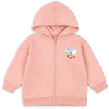 Konges Sløjd Mellow Rose Lou Sequin Sweat Zip Hood Ocs