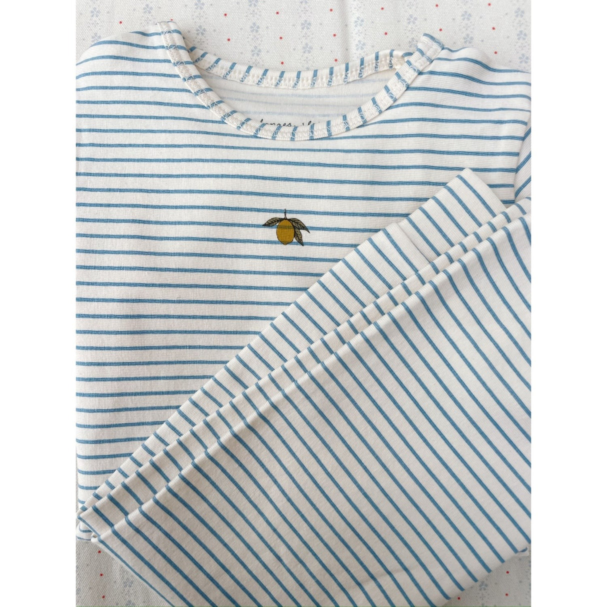 Konges Sløjd Stripe Bluie Basic Pants GOTS