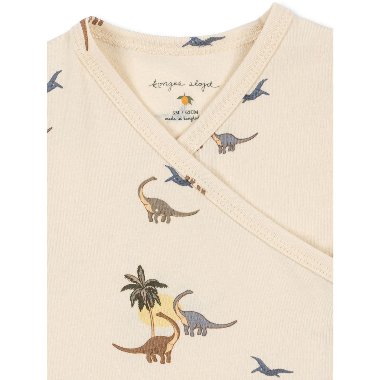 Konges Sløjd Kubi Basic Newborn Onesie GOTS