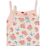 Konges Sløjd Bella Rosita/Rosa Pink Basic 2 Pack Strap Top GOTS
