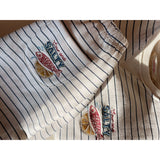 Konges Sløjd Captains Blue/Antique White Amio Sweat Shirt Ocs