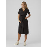 Vero Moda Maternity Black Vica Shirt Dress Noos