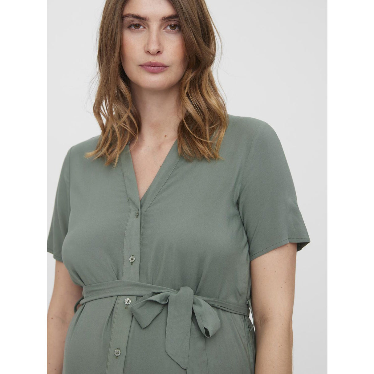 Vero Moda Maternity Laurel Wreath Vica Shirt Dress Noos