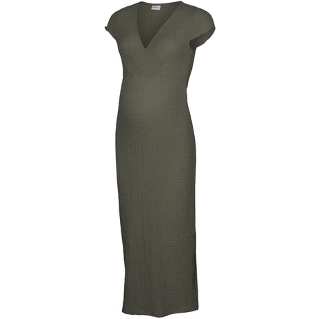Mama;licious Kalamata Mldonna Cap Tess Jrs Midi Dress 2F Noos