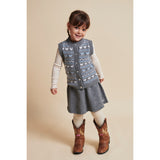 COPENHAGEN COLORS Cognac Dove Limited Cowboy Boots