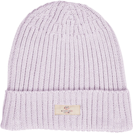 COPENHAGEN COLORS Lavender Cotton Knitted Classic Beanie