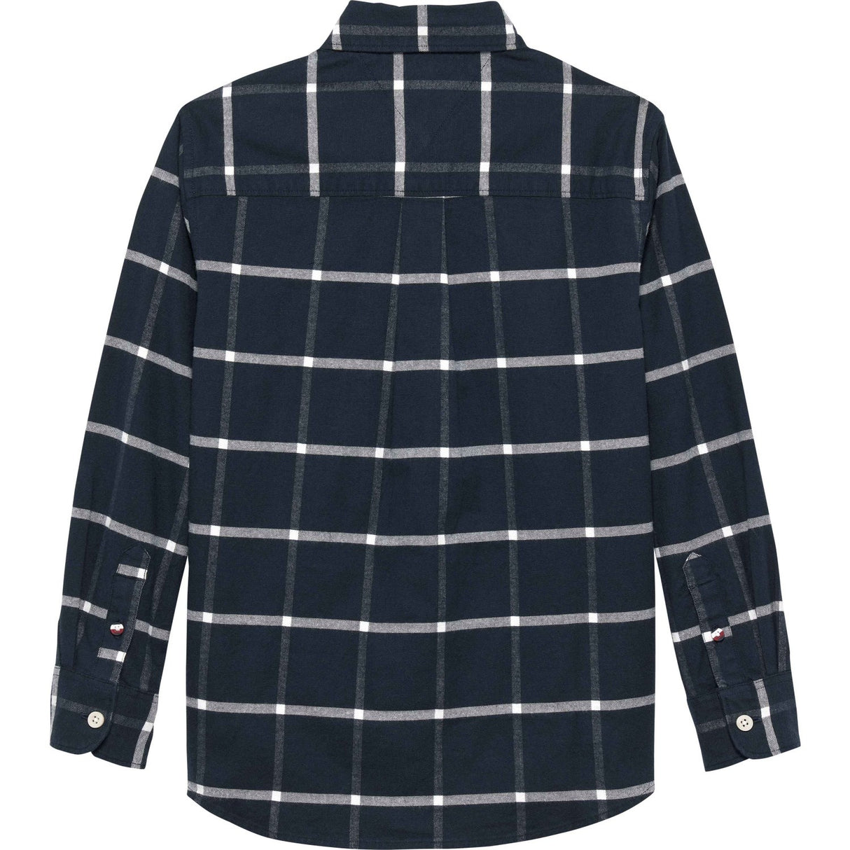 Tommy Hilfiger Black Check Window Pane Check Shirt Ls