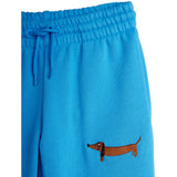Mini Rodini Blue Dog Emb Sweatpants