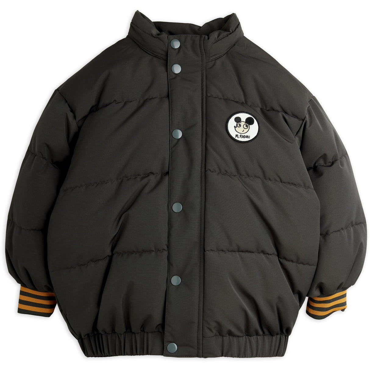 Mini Rodini Black Ritzratz Patch Puffer