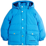 Mini Rodini Blue Solid Heavy Puffer