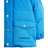 Mini Rodini Blue Solid Heavy Puffer