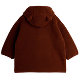 Mini Rodini Brown Bear Emb Pile Jacket