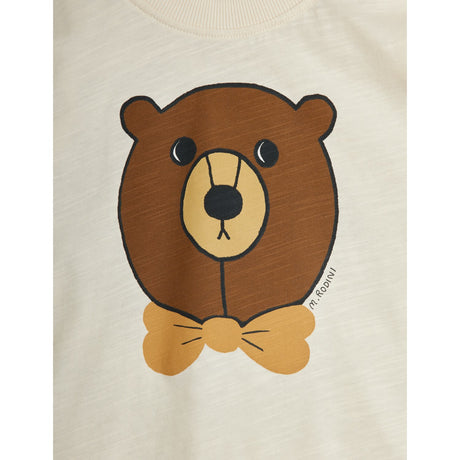 Mini Rodini Offwhite Bear Sp Ss Tee