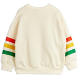 Mini Rodini Off-white Bear Stripe Sweatshirt