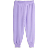 Mini Rodini Purple Cat With Bowtie Chenille Sweatpants