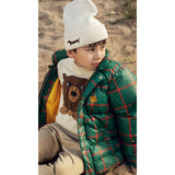 Mini Rodini Off-white Bear Intarsia Knit Sweater