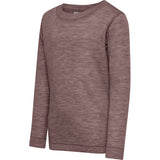 Hummel Twilight Mauve Jr Wool Rib T-Shirt L/S