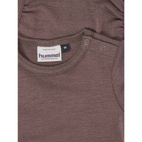 Hummel Twilight Mauve Mini Wool Rib Body L/S