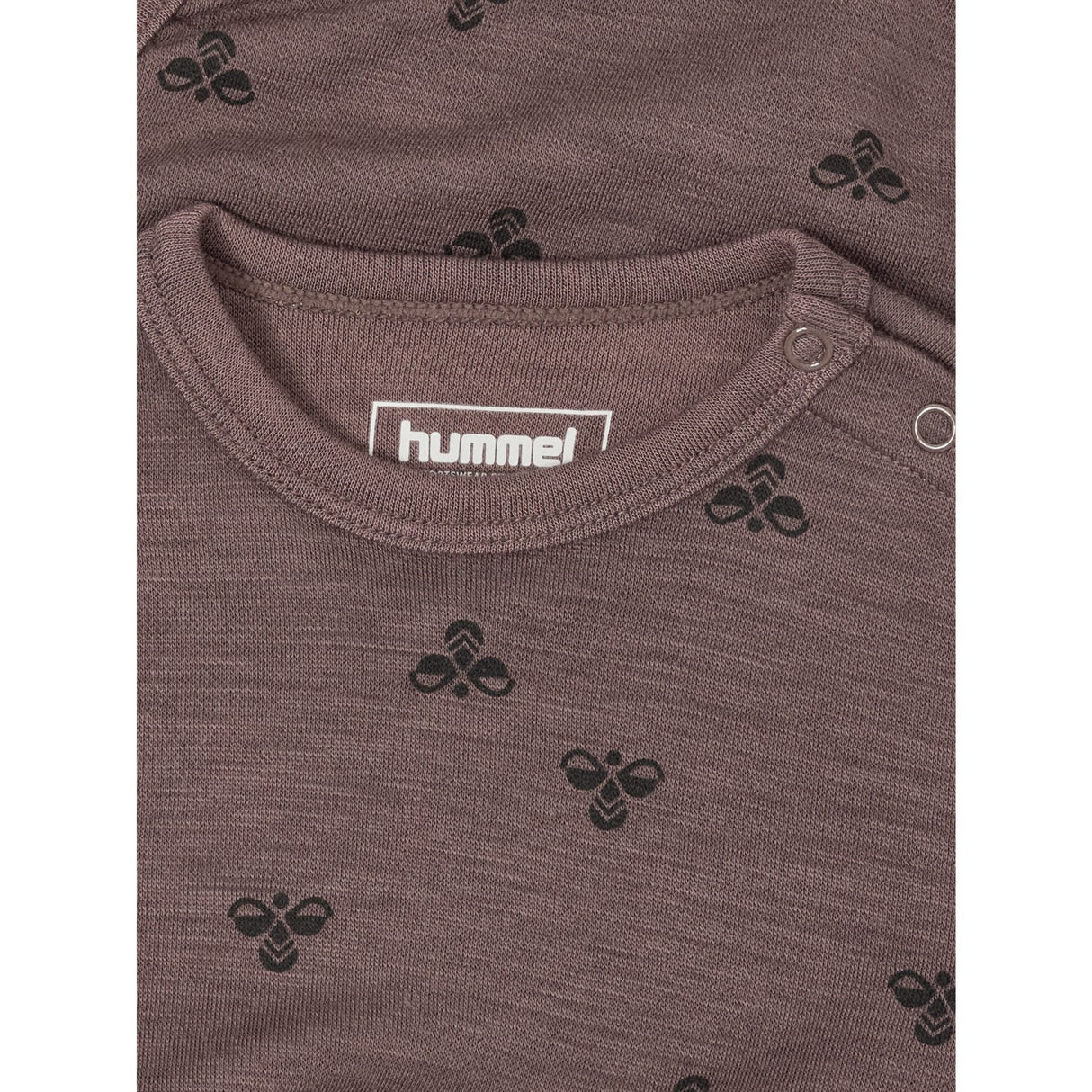 Hummel Twilight Mauve Mini Wool Body L/S