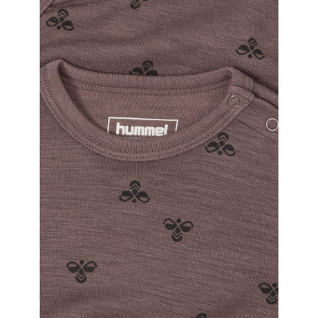 Hummel Twilight Mauve Mini Wool Body L/S