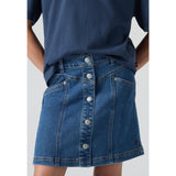 Levi's Rodeo Button Front Skirt