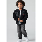 Levi's Jet Black Utility Sherpa Jacket
