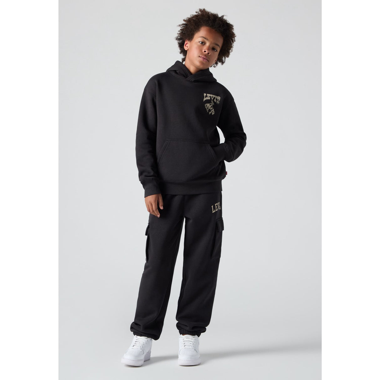 Levi's Jet Black Cargo Jogger