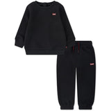 Levi's Jet Black Hoodie & Jogger Set