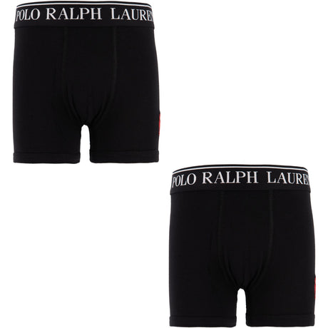 Polo Ralph Lauren Polo Black Cotton Stretch 2-Pack Boxer