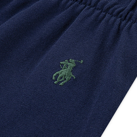Polo Ralph Lauren Refined Navy Ls Jersey Coat Pant Set