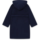 Polo Ralph Lauren Refined Navy Hooded Plush Terry Bathrob