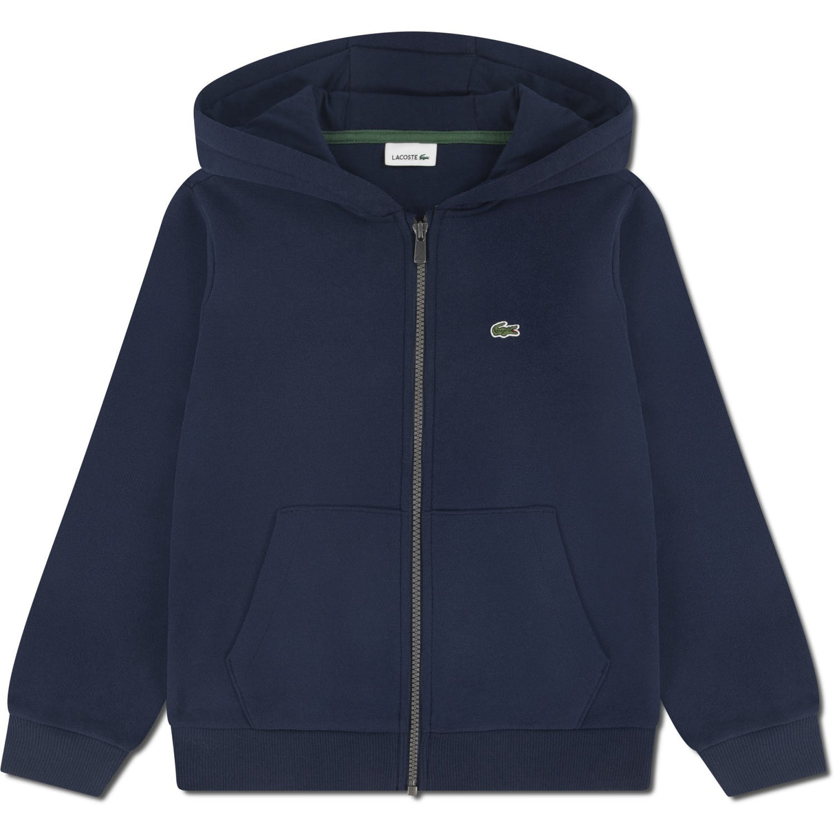 LACOSTE Marine Core Fleece Full Zip Hoodie