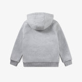 LACOSTE Argent Chine Heather Core Fleece Pullover Hoodie