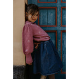 Fliink Dark Denim Blue Don Denim Skirt