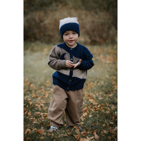 Fliink Pine Bark Star Alpaca Moon Beanie