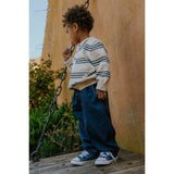 Fliink Sandshell Stripe Benny Ls Polo