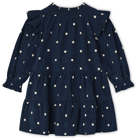 Fliink Insignia Blue Aop Dolly Dot Dress