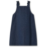 Fliink Dark Denim Blue Don Denim Overalldress