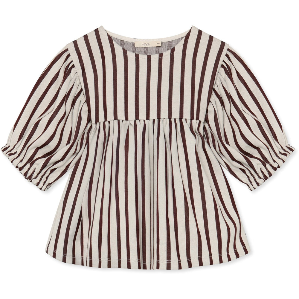 Fliink Sandshell Stripe Elly 3-4 Blouse