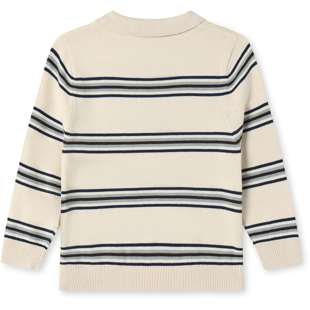 Fliink Sandshell Stripe Benny Ls Polo