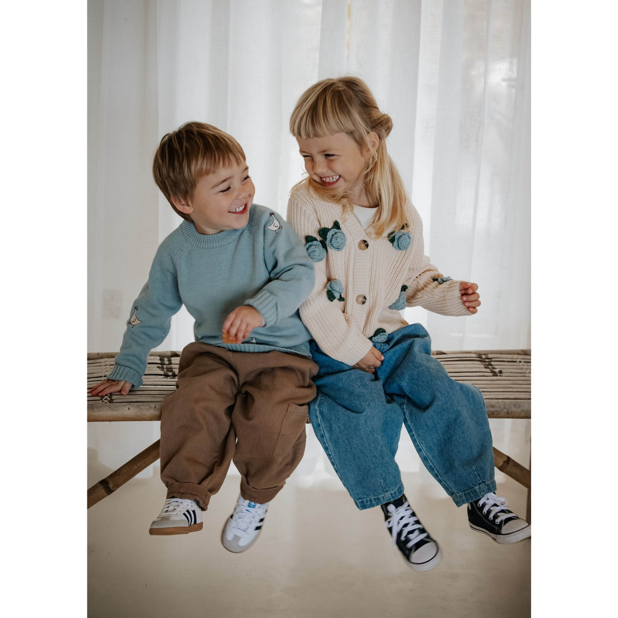 Fliink Slate Mahdi Knit Pullover