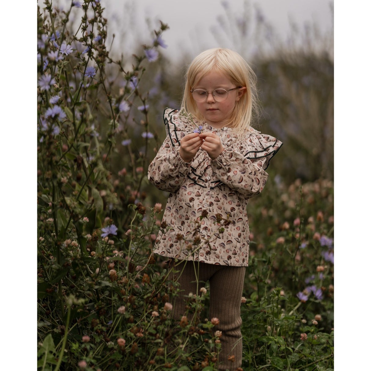 Hanevild Rainy Mushroom Shirt