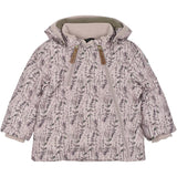 Mikk-Line Cloud Gray Polyester Baby Jacket AOP