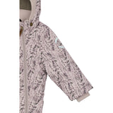 Mikk-Line Cloud Gray Polyester Baby Jacket AOP