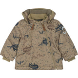 Mikk-Line Coriander Polyester Baby Jacket AOP