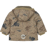 Mikk-Line Coriander Polyester Baby Jacket AOP