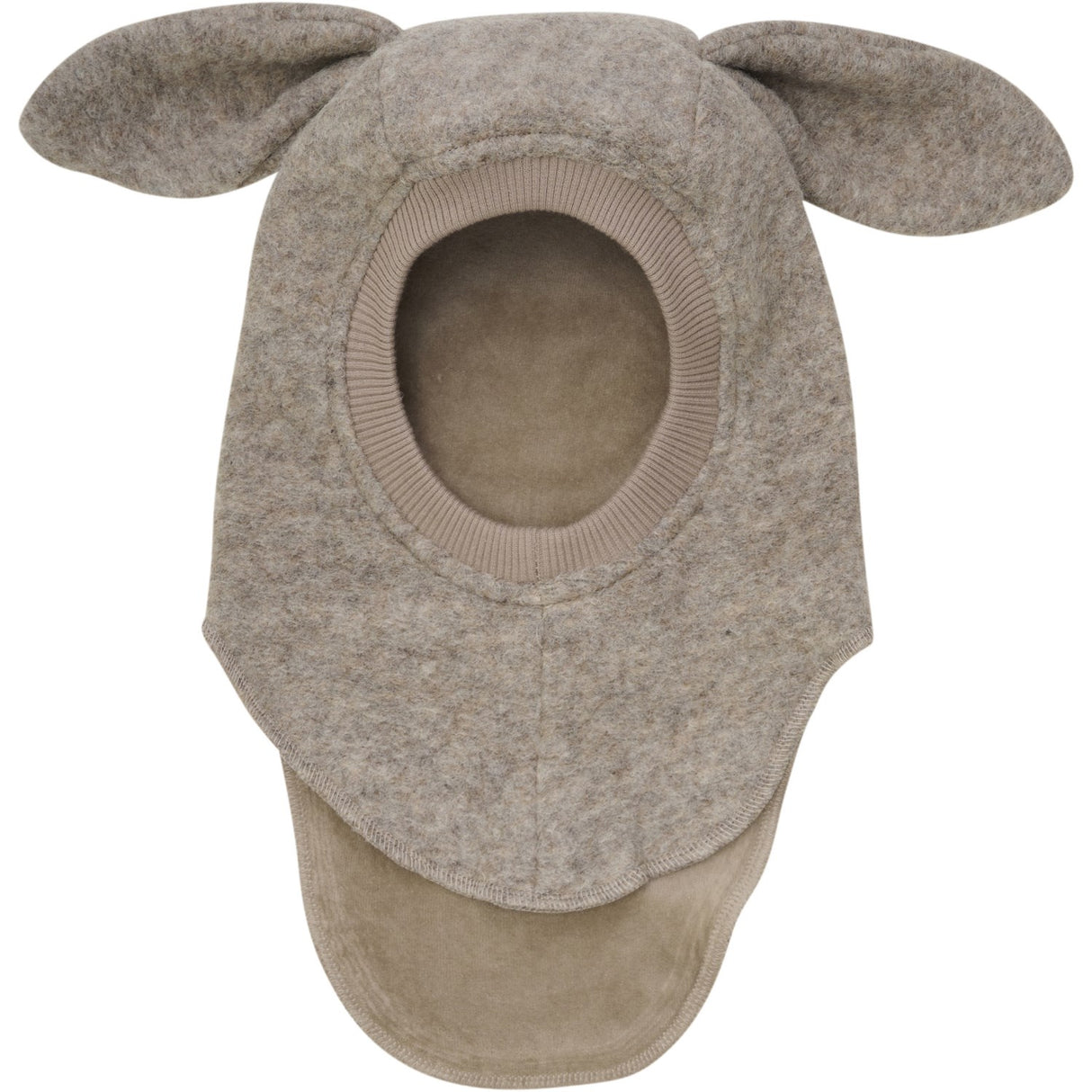Huttelihut Camel Melange Balaclava Ears Wool