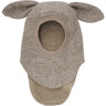 Huttelihut Camel Melange Balaclava Ears Wool